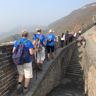 Overgate Trekkers take on the Great Wall