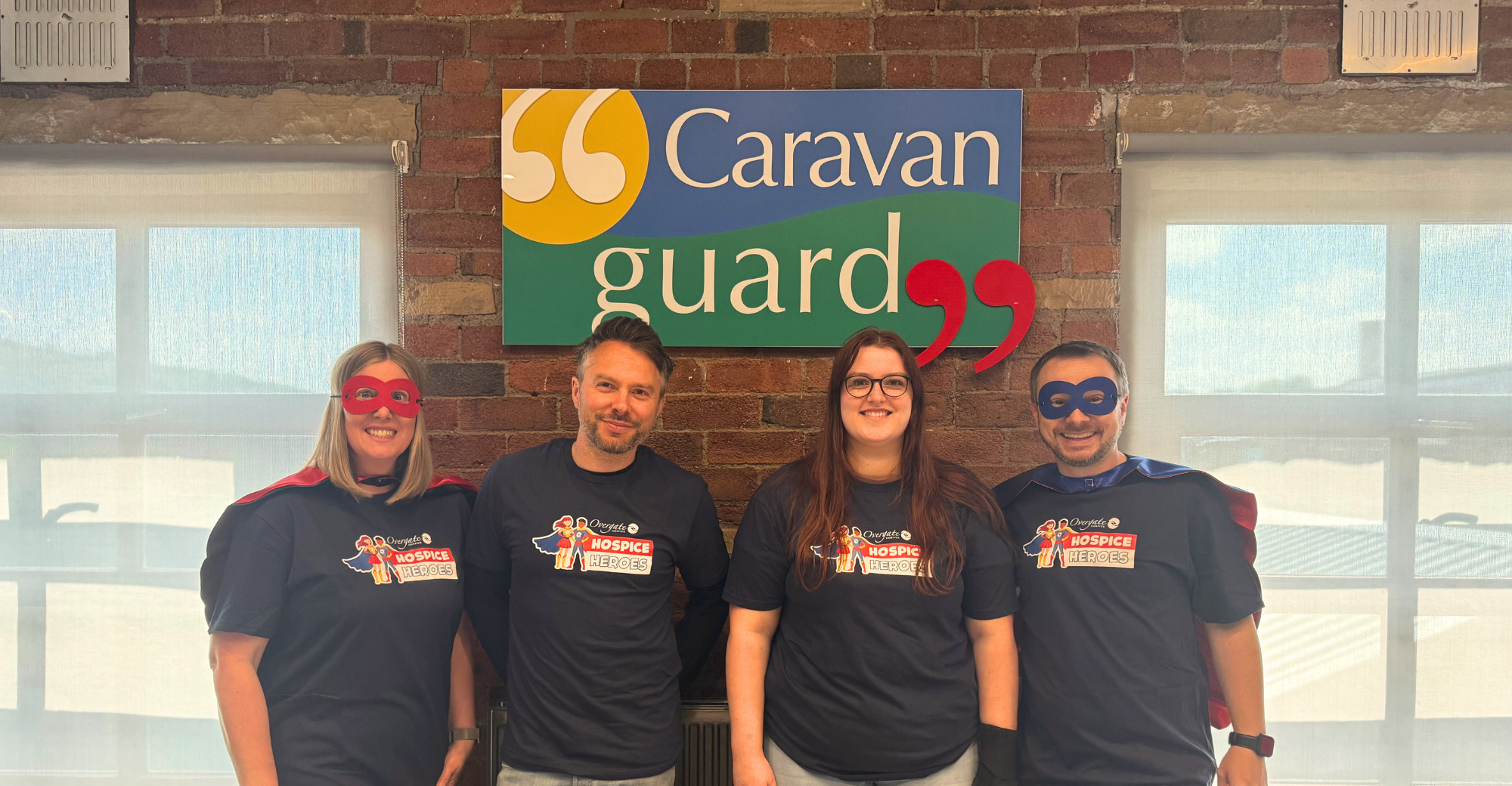 Caravan Guard sponsor Hospice Heroes