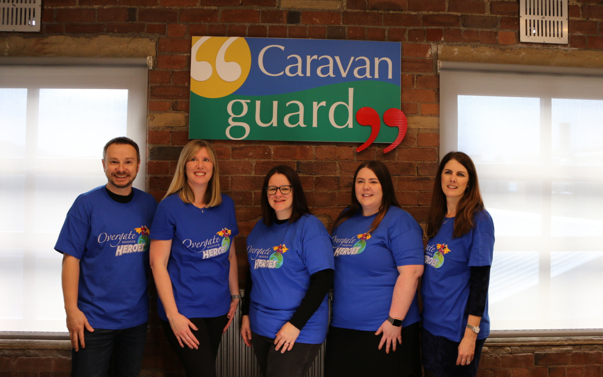 Caravan Guard sponsor Hospice Heroes