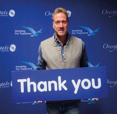 Adventurer Ben Fogle Entertains over 50 Local Companies at The Overgate Hospice Business Lunch