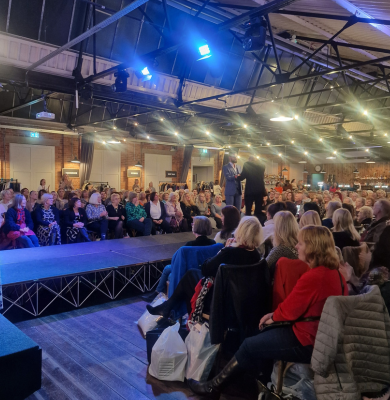 Fashionistas strut their stuff and raise £10,000 for Overgate Hospice