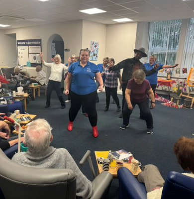 Line Dancers bring smiles to patients at Overgate Day Hospice