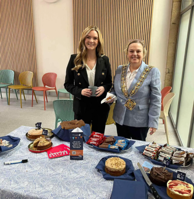 MP brews up a storm for Overgate Hospice