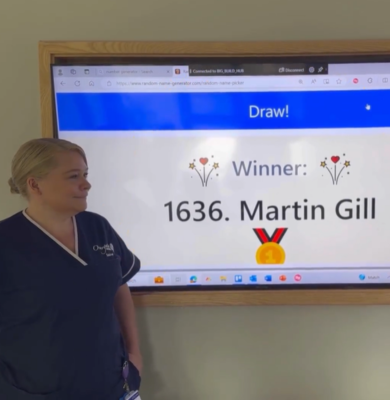 Overgate Hospice’s supersonic Oasis raffle raises £16,500