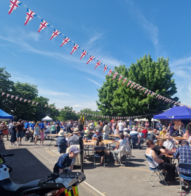 Sun Shines on Overgate’s Garden Party as Community Raises Over £20,000 for Hospice Care