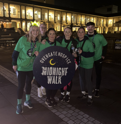 Hundreds of “Wicked Green” walkers lit up the streets of Halifax for Overgate’s 2025 Midnight Walk.