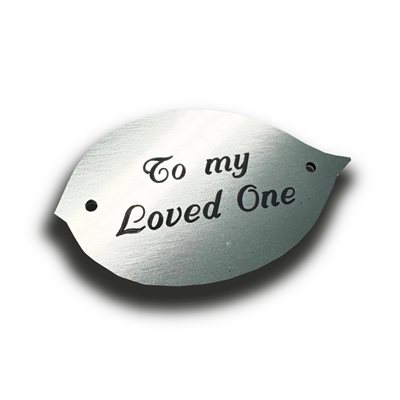 Silver Memory Tree Leaf