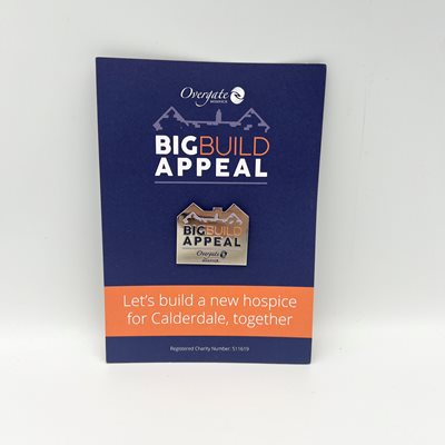 Big Build Appeal Pin Badge
