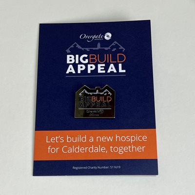 Big Build Appeal Pin Badge