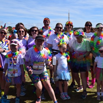 A group ready to run 