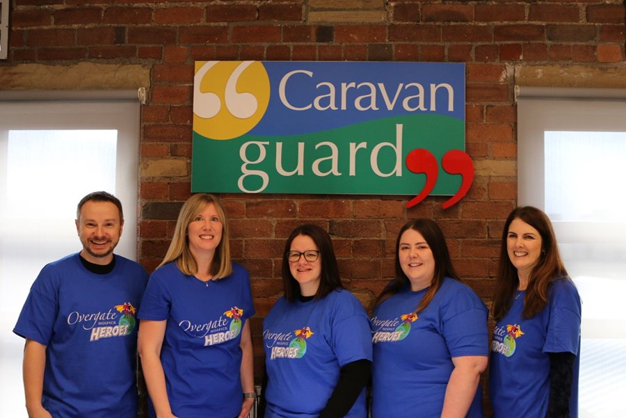 Caravan Guard sponsor Hospice Heroes