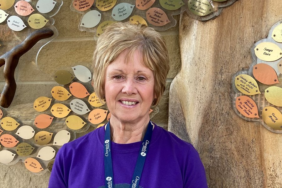 Carol and her volunteering history with Overgate