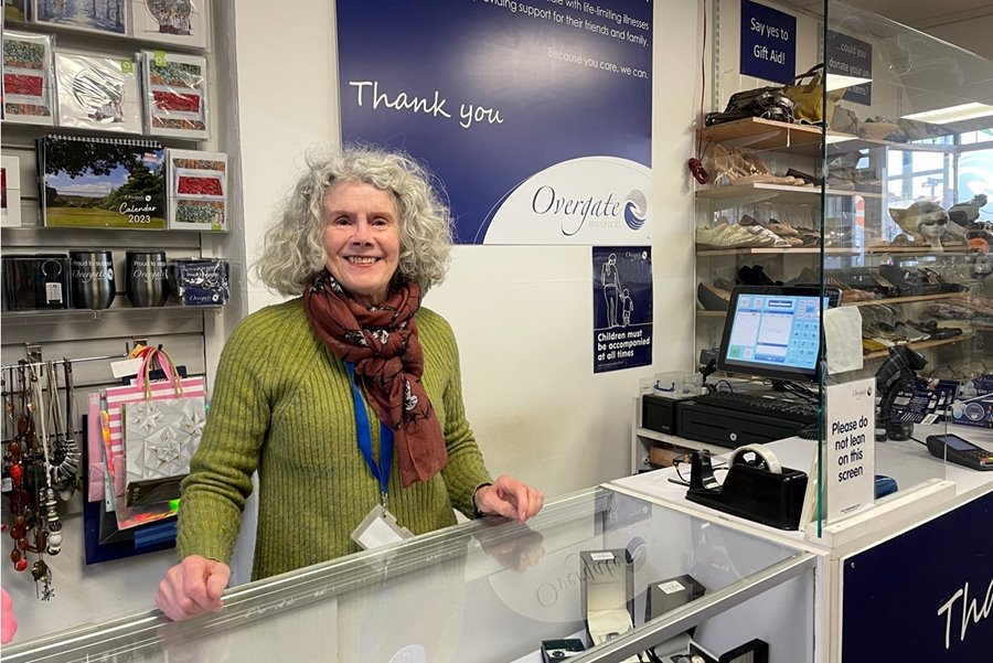 Sue, our volunteer in Brighouse