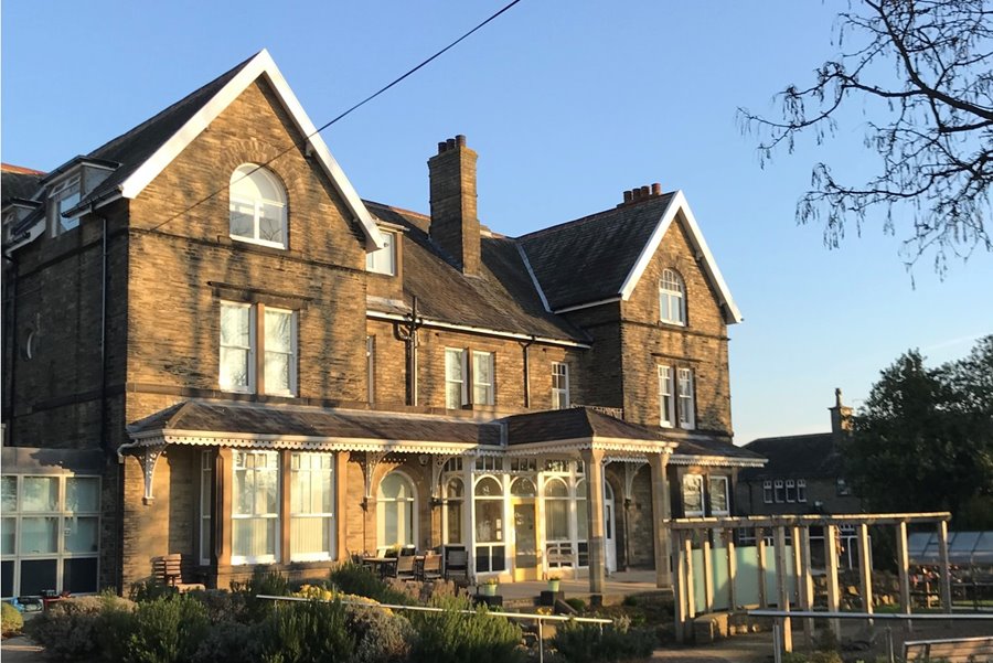 The front of Overgate Hospice